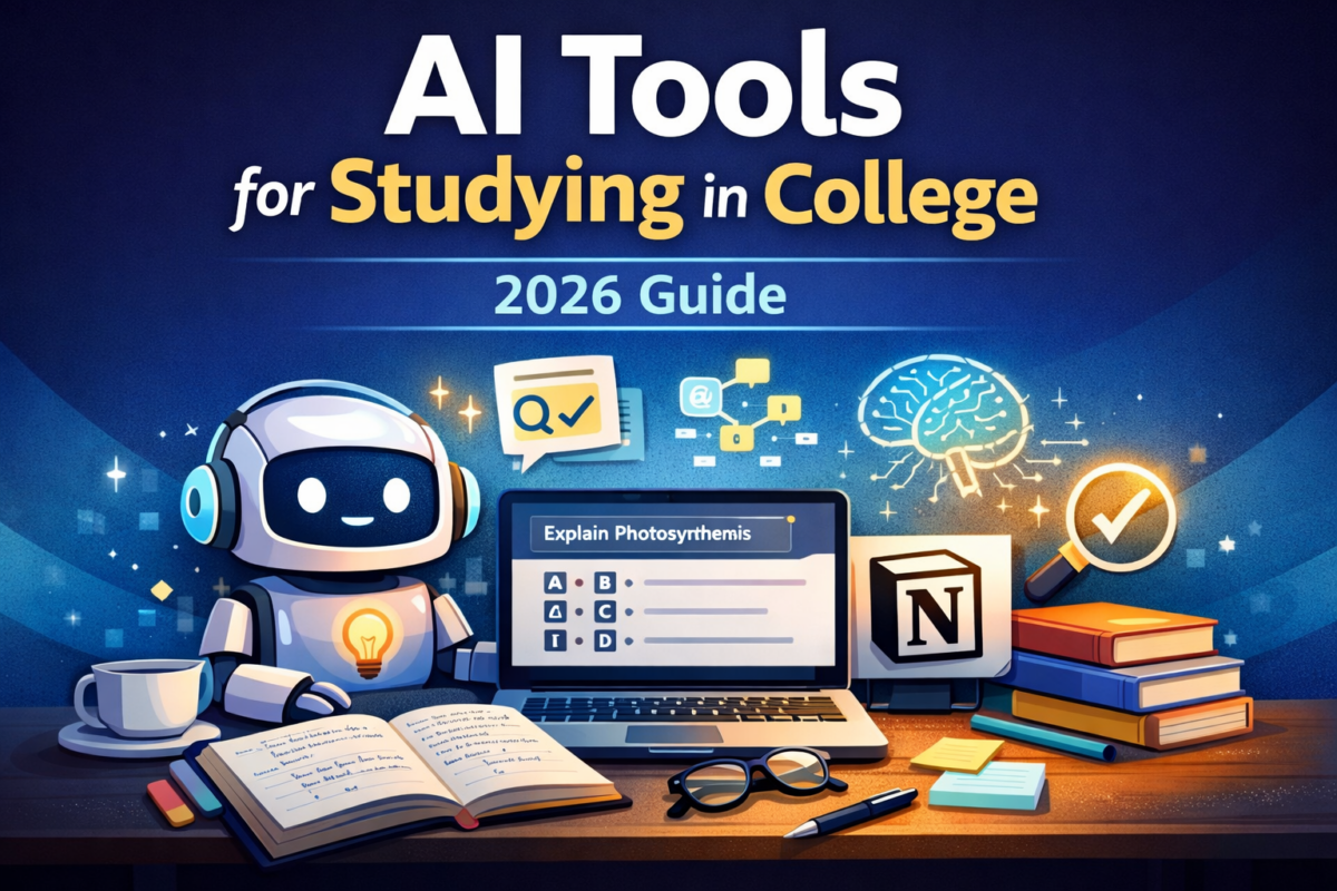 AI tools for studying in college guide